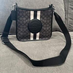 Coach Dempsey File Signature Jacquard Bag